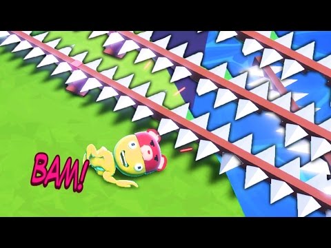 Видео: НИКТО НЕ СМОЖЕТ ПРОЙТИ НЕВОЗМОЖНУЮ ТРОПУ СМЕРТИ С ПИЛАМИ И КОПЬЯМИ В PARTY PANIC