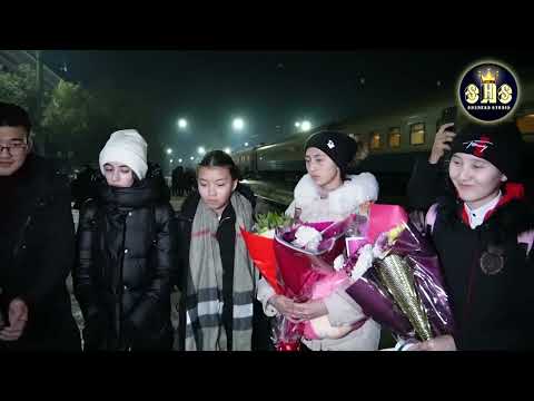 Видео: Республикалық Пікірсайыс Жеңімпаздарын Қарсы Алу Сәті №12 Т.Рустемов мектебі