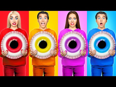 Видео: 24 Часа Едим Еду Одного Цвета Челлендж #9 от Multi DO Challenge