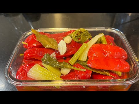Видео: Մարինացված Կարմիր Պղպեղ/Маринованный Красный Перец
