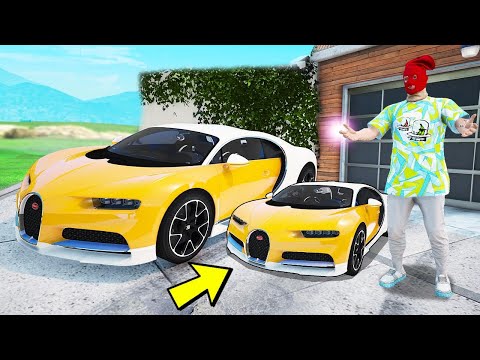 Видео: ВСЁ К ЧЕМУ Я ПРИКОСНУСЬ СТАНОВИТСЯ МАЛЕНЬКОЙ ЧИТ ТАЧКОЙ! БИТВА ВОРОВ ГТА 5! ГТА 5 МОДЫ!