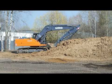 Видео: Гусеничный экскаватор E225NC в работе!