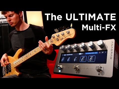 Видео: DARKGLASS - ANAGRAM MULTI-FX PEDAL // Демо от Нейта Наварро