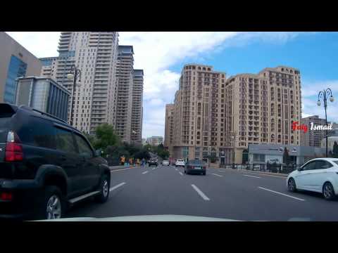Видео: Баку Улицы в центре города до Азнефти