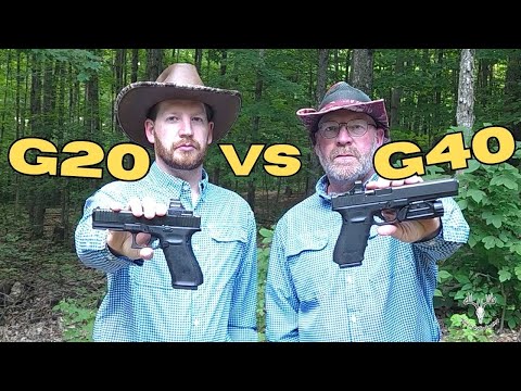 Видео: Glock G20 против G40