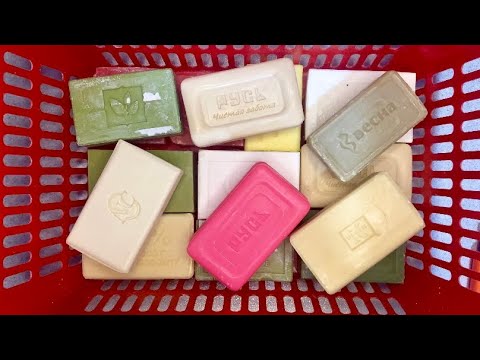 Видео: ASMR🔥🔪🧼Cutting dry soap 🧼🔪🤤Резка сухого мыла💚🩷🤍