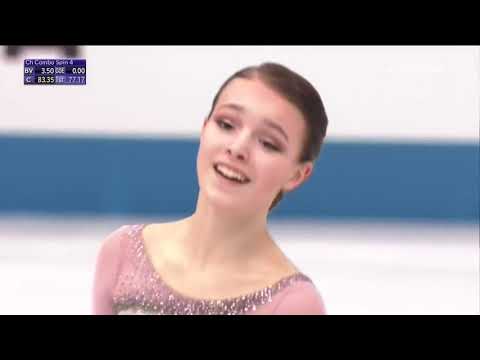 Видео: Произвольная программа Анны Щербаковой на командном чемпионате мира в Осаке
