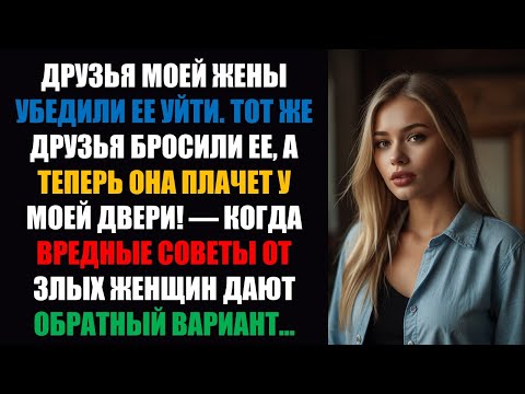 Видео: Друзья моей жены убедили ее уйти — те же друзья БРОСИЛИ ее, а теперь она у моей двери и ПЛАЧЕТ!
