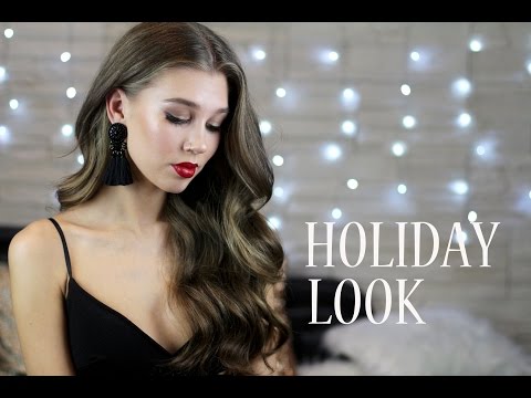 Видео: GRWM Праздничный макияж + КРУПНЫЕ элегантные локоны✨