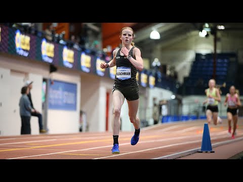 Видео: Чемпионат по бегу на 5000 м среди девушек — Nike Indoor Nationals 2024 [Полная гонка]