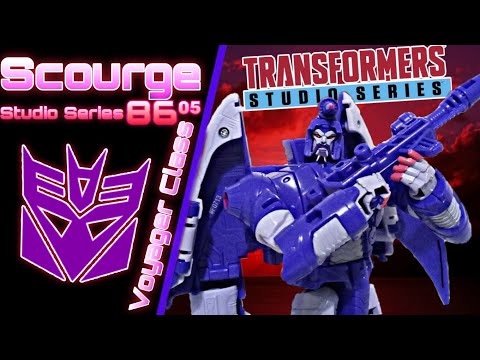 Видео: |НОВОГОДНИЙ ОБЗОР| Scourge - Transformers Studio Series 86⁰⁵
