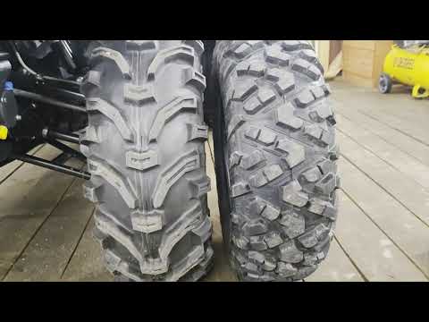 Видео: Шины kenda bear claw на квадроцикл cf moto cforce 625 touring!