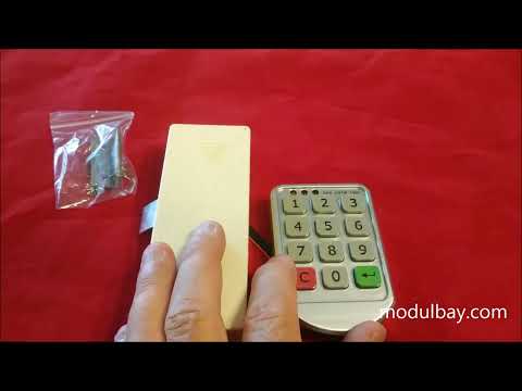 Видео: Електронна брава за шкафче