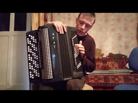 Видео: Гамма до-мажор левой рукой на баяне. Лес клавиш! Урок#5