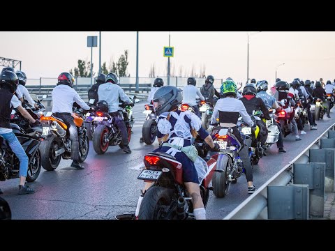 Видео: Первый звонок, МотоЛинейка. Ростов-на-Дону