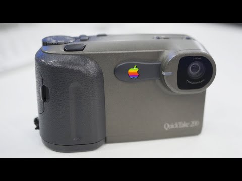 Видео: ФОТОАППАРАТ APPLE 1994 ГОДА - что он может?