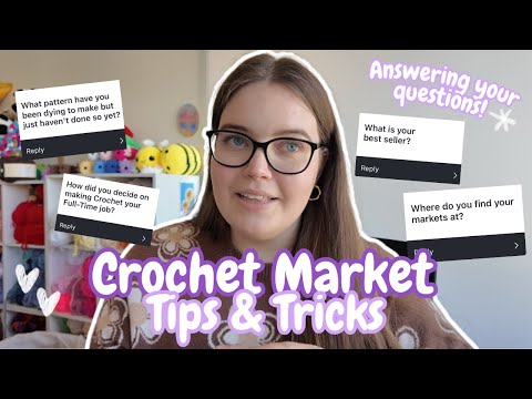 Видео: Советы и рекомендации по ярмаркам вязания крючком, ответы на ваши вопросы! 🐝 - Где найти ярмарки?...