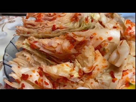 Видео: Капуста (қырық қабат)тұздау қазақша рецепт #быстрыерецепты #капуста #капустаназиму
