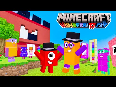 Видео: [НОВОЕ] Дополнение к игре Numberblocks для Minecraft PE — ПОЛНОЕ ОБНОВЛЕНИЕ
