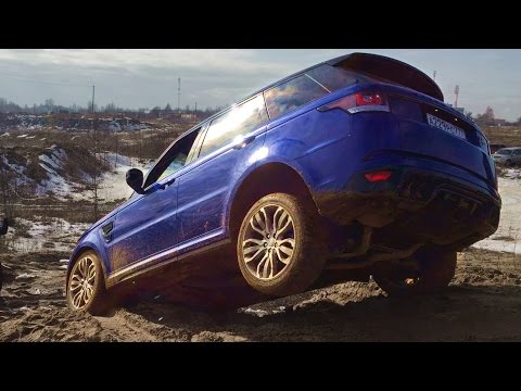 Видео: Range Rover SVR против всех на бездорожье.
