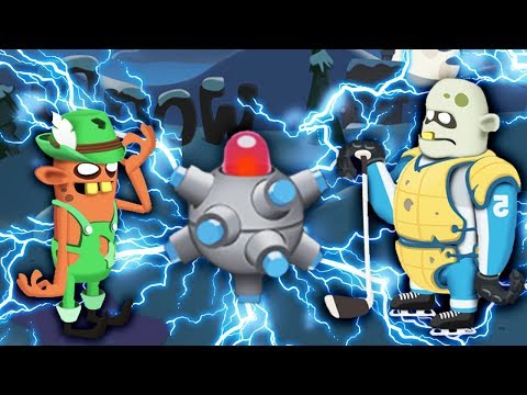 Видео: ОХОТА НА ЗОМБИ с ЛОВУШКОЙ ТЕСЛЫ Мультик игра про охотников на зомби Zombie Catchers