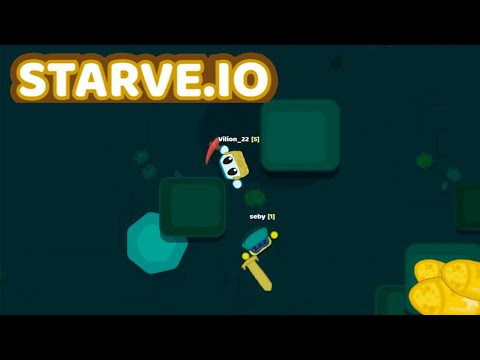 Видео: Приключения  в Starve.io