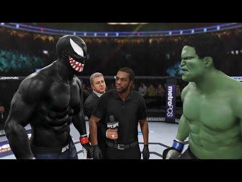 Видео: БОЙ VENOM vs HULK UFC