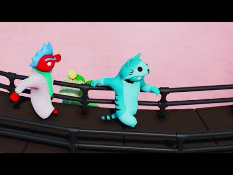 Видео: СДЕЛАЛ ЭТО С ДЕВУШКОЙ В GANG BEASTS!!!