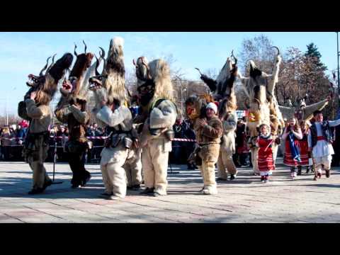 Видео: Kukeri Petrich / Кукери Петрич 2017