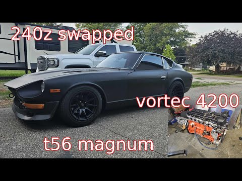 Видео: Datsun 240z Vortec 4200 сборка часть 1