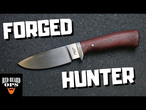 Видео: Ковка охотничьего ножа | Изготовление ножей