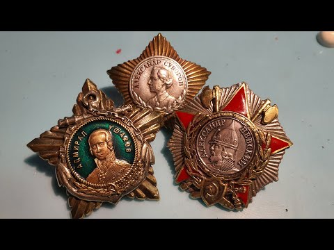 Видео: Полководческие и флотоводческие ордена. Пополнение.