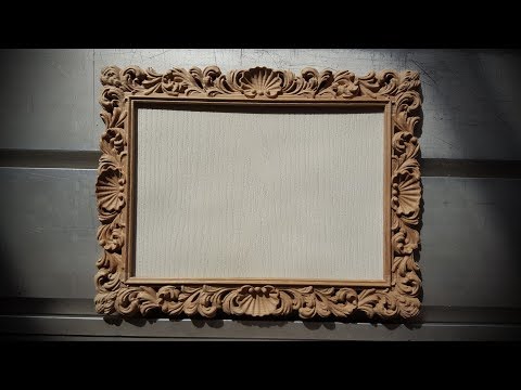 Видео: Photoframe with cnc machine. Рамка для фото на ЧПУ станке