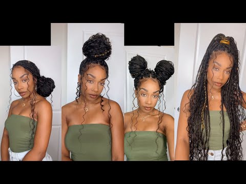 Видео: Укладка косичек «Богиня» — 6 СПОСОБОВ!
