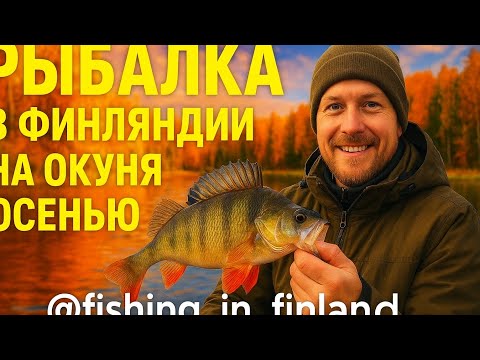 Видео: Рыбалка в Финляндии на окуня на реке!