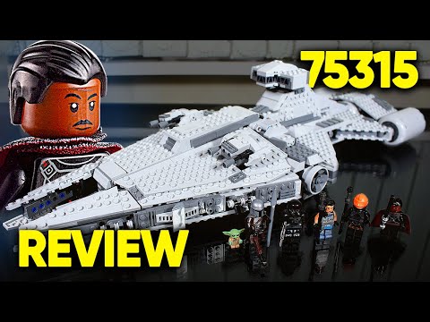 Видео: МОФФ ГИДЕОН ПРОТИВ МАНДАЛОРЦА! Обзор на LEGO Star Wars 75315 Imperial Light Cruiser