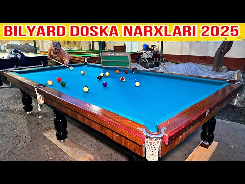 Видео: BILYARD STOL NARXLARI2025  #bilyard #билйард