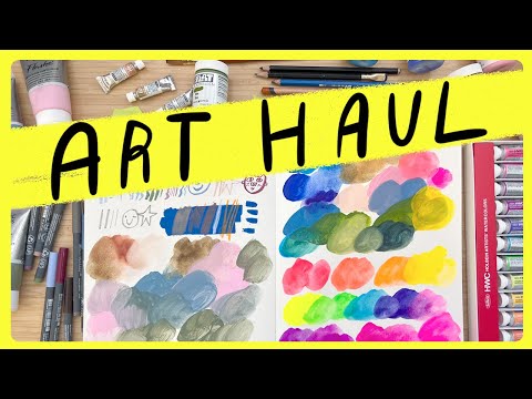 Видео: Я подкупил себя художественными принадлежностями.