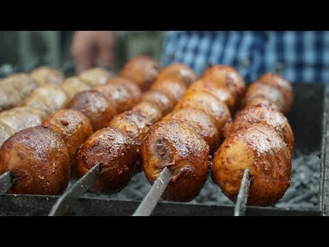 Видео: ГРИБЫ на УГЛЯХ. Сочные шампиньоны! Рецепт