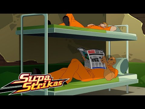 Видео: Супер Страйкеры | Биг Боу Заперт в Тюрьме - 3 Серии | Мультфильм Про Футбол