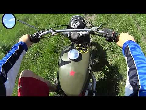 Видео: Продубас на Иж Планета Т-34