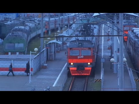 Видео: Смоленск - Вязьма. ЭД9Т