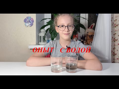 Видео: Проводим опыт по очистке воды!
