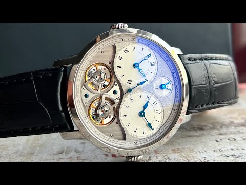 Видео: Обзор часов ARNOLD & SON DBG EQUATION GMT