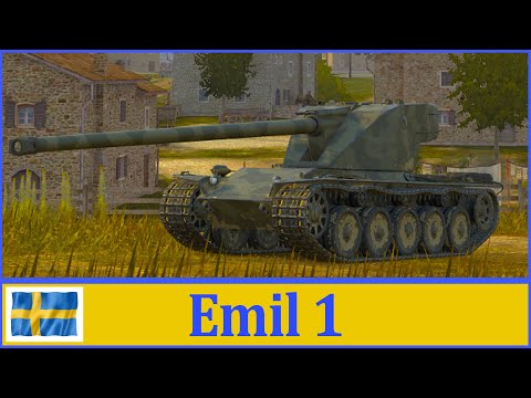 Видео: Emil 1 (8 ур.) Качаю Kranvagn. Пабгер в Tanks Blitz