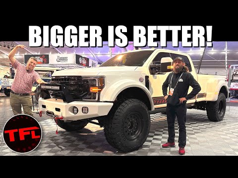 Видео: Когда Ford F-350 или Ram 3500 просто СЛИШКОМ МАЛЫ — вот три отличных пикапа «Подержи мое пиво»!