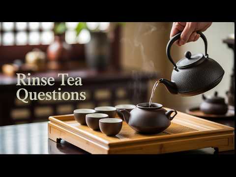 Видео: Вопросы и ответы: Полоскание в заваривании чая Гунфу