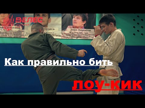 Видео: Как правильно бить лоу-кик