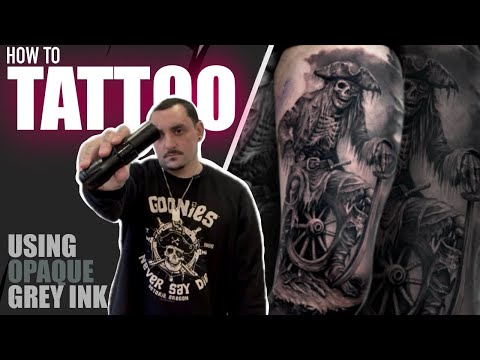 Видео: КАК СДЕЛАТЬ ТАТУ: ПИРАТА-СКЕЛЕТ | ТАТУИРОВКИ КРИСА СИНКЛЕРА