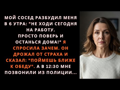 Видео: «Он постучал в шесть утра и спас мне жизнь»
